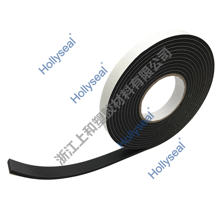 Hollyseal?PVC單面自粘泡棉膠帶 厚度1mm~25mm，密度110kg/m3~500kg/ m3
