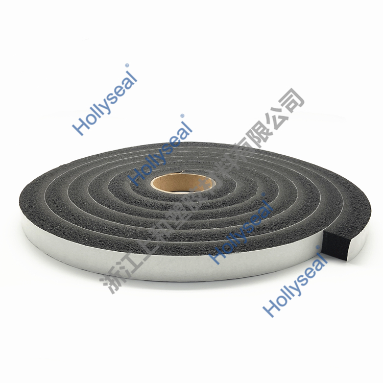 Hollyseal?閉孔低密度浴缸密封PVC泡棉膠帶 厚度1mm~25mm，密度110kg/m3~500kg/ m3