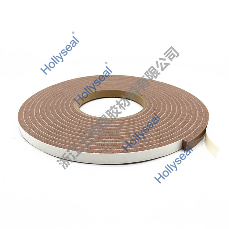 Hollyseal?閉孔PVC自粘泡棉膠帶 厚度1mm~25mm，密度110kg/m3~500kg/ m3