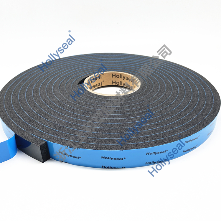Hollyseal?雙面PVC玻璃幕墻泡棉膠帶 厚度1mm~25mm，密度110kg/m3~500kg/ m3